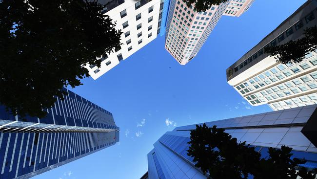 A forest of apartments in Southbank area. Picture: Rob Leeson.