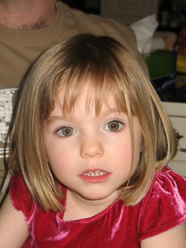 Madeleine McCann disappeared in Praia da Luz, Portugal on May 3, 2007. Picture: Metropolitan Police/AFP