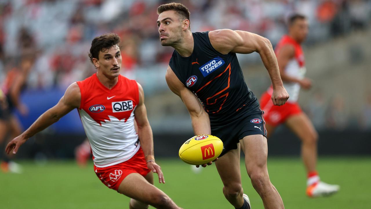 Giants co-captain Stephen Coniglio has started the season well. Picture: Phil Hillyard