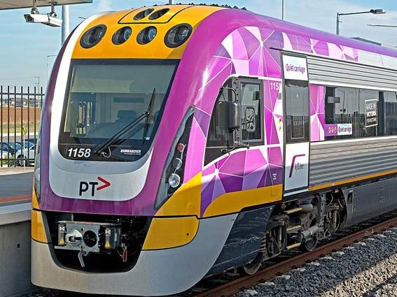 Ballarat train  VLocity carriages