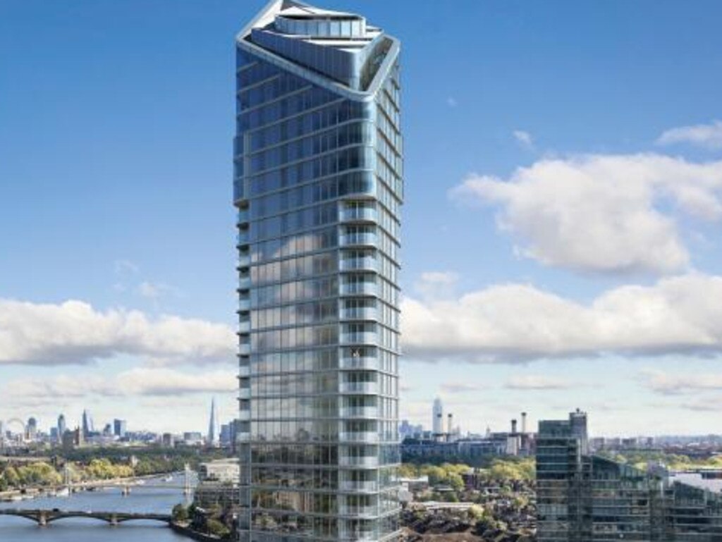 Design plan for Chelsea Waterfront tower. Picture: Supplied