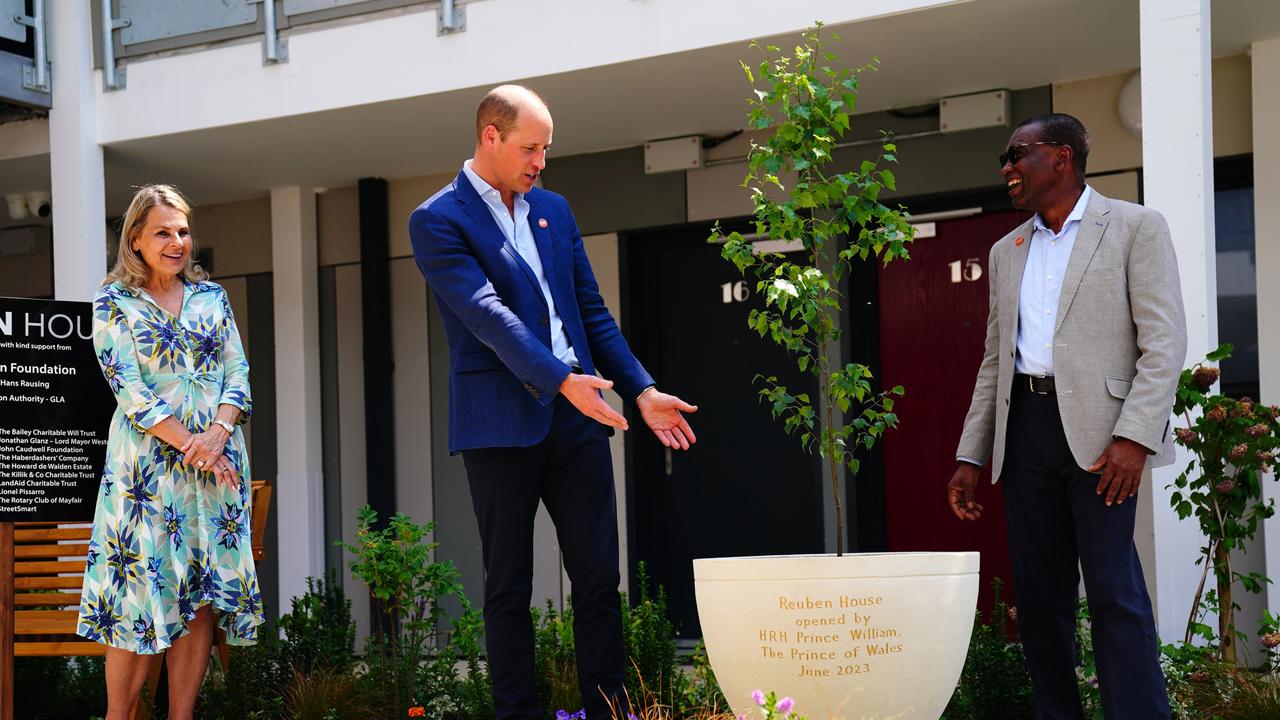 Prince William is know for his passion for helping the homeless. Picture: Getty Images