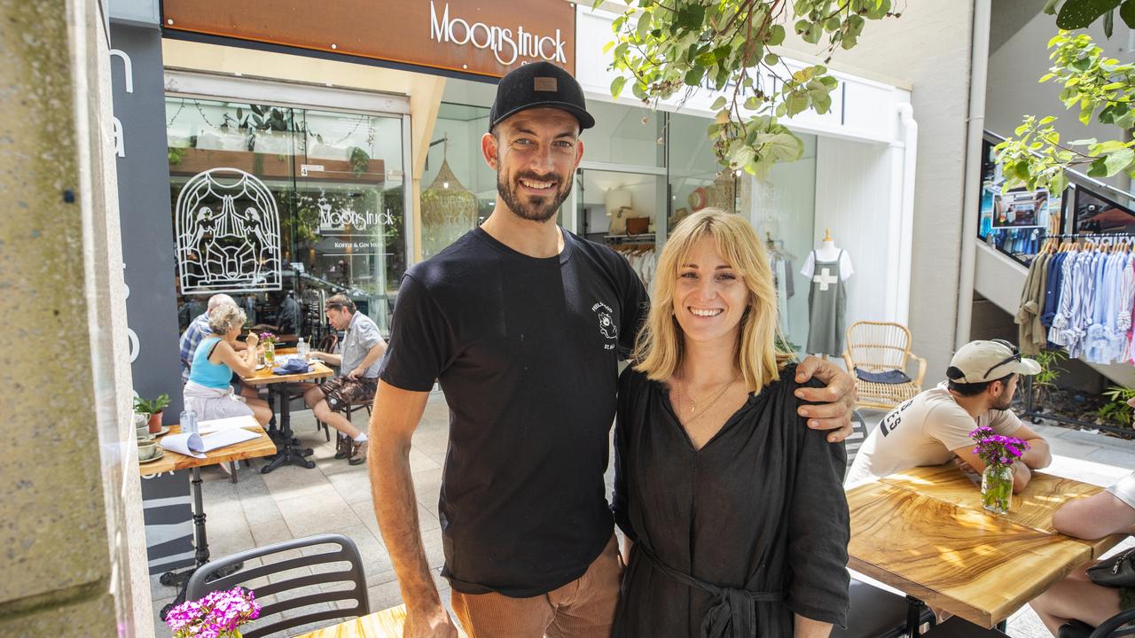 Moonstruck Noosa owners Boy Driessen and Melonie Thompson were outraged by Noosa Council’s hefty fee to apply for outdoor dining.