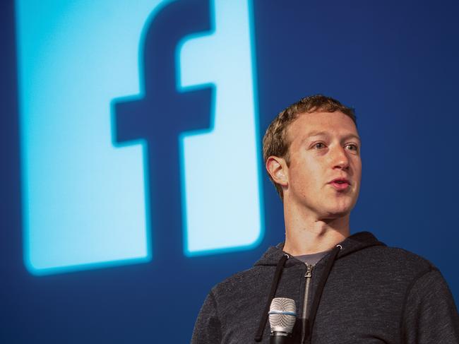 Mark Zuckerberg, chief executive officer and founder of Facebook. Picture: Bloomberg via Getty Images