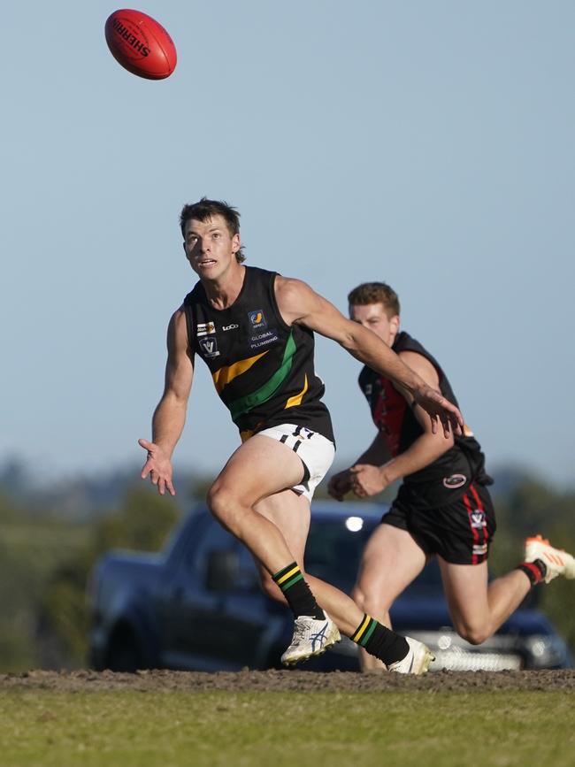 Jake Aarts on the move for Dromana.