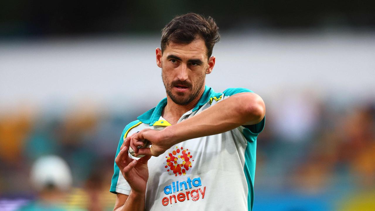 Mitchell Starc was left out of Australia’s side that played Afghanistan. Picture: Patrick Hamilton/AFP