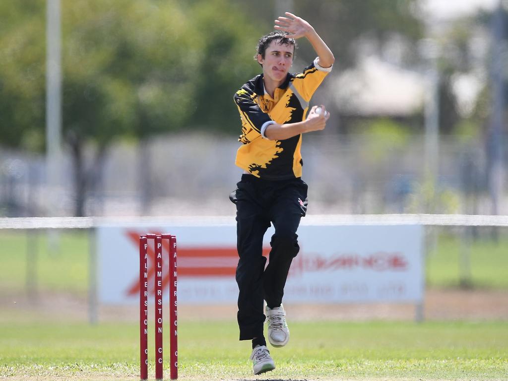 Nightcliff B-Grader Charlie Smith is one of the best bowlers of the 2022 Darwin Cricket season.