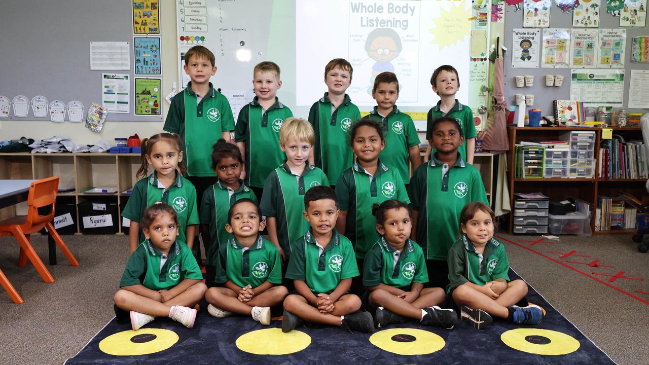 My First Year 2025 – Kuranda District State College Prep Class P1K. Picture: Brendan Radke