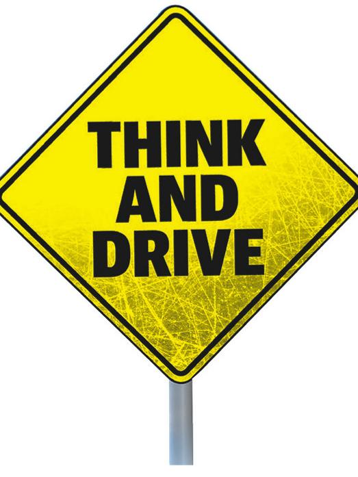 The Daily Telegraph’s campaign asks readers to think and drive carefully. Picture: Supplied