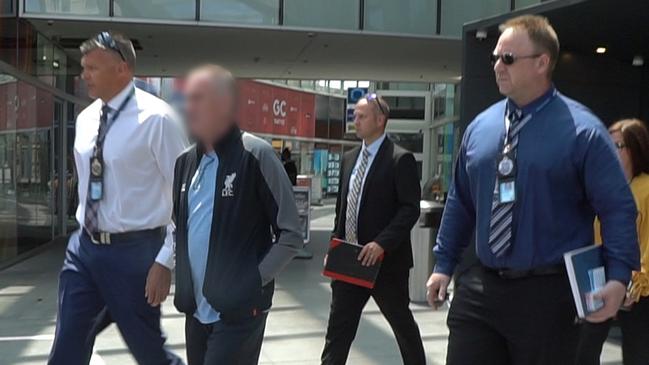 McCorriston was arrested by Strike Force Arapaima detectives in Surfers Paradise on Wednesday afternoon. Picture: NSW Police