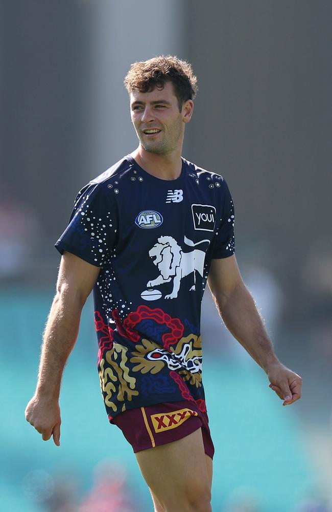 Josh Dunkley starred for the Lions against Sydney. Picture: Cameron Spencer/Getty Images.