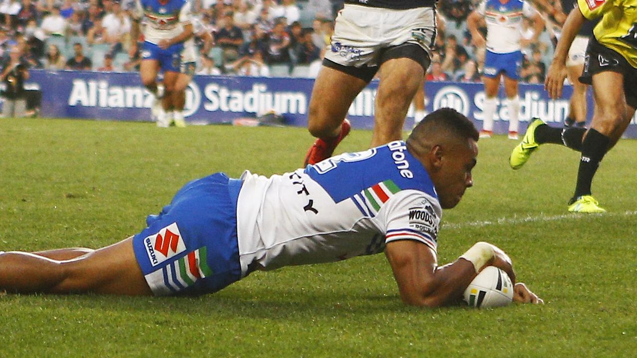 David Fusitua scored an incredible 23 tries in 2018. Picture: AAP