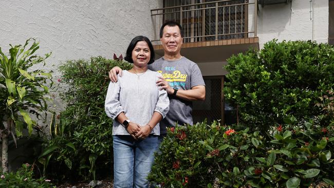 Cairns has ranked in the top three regions of Queensland for real estate affordability. After 20 years of renting, Zara Abu Bakar and Sid Abdullah have bought their first property, a two bedroom townhouse in Edge Hill. Picture: Brendan Radke