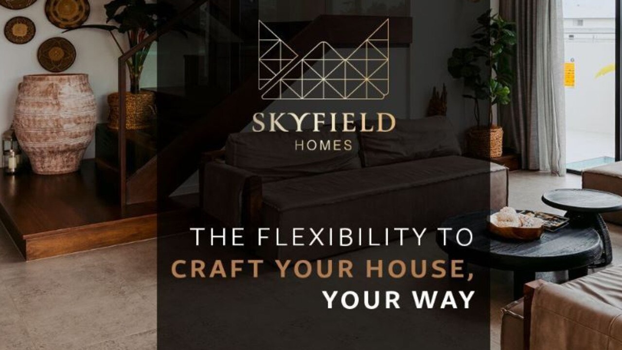 A screenshot from the website of Skyfield Homes, now in administration.