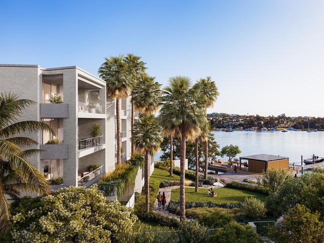 A new luxury waterfront development has been revealed in an inner west suburb of Sydney.