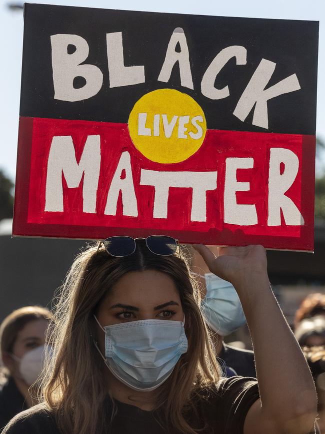 The protests fail to acknowledge the true factors contributing to Aboriginal deaths. Picture: Jono Searle/Getty Images