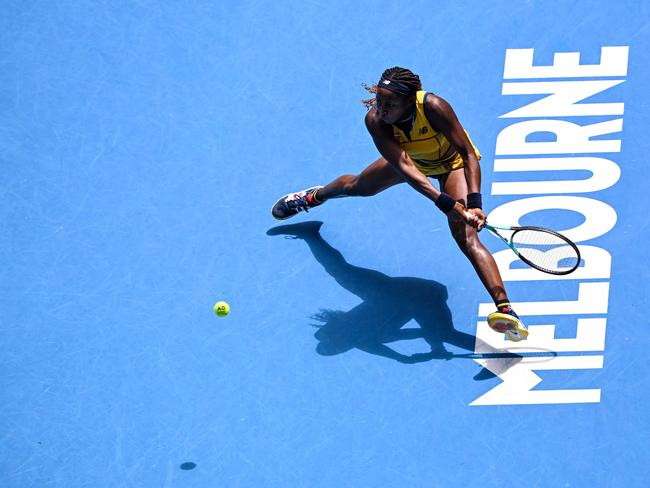 The Australian Open grand slam was a drawcard for tourists. Picture: AFP