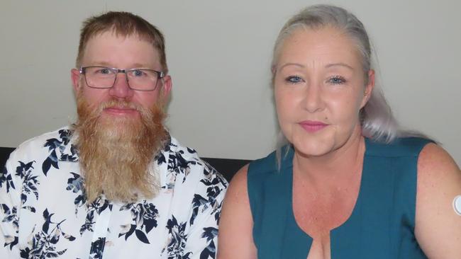 Jo and Jason Olsson from Kingaroy at the 2023 Kingaroy Show Dinner.