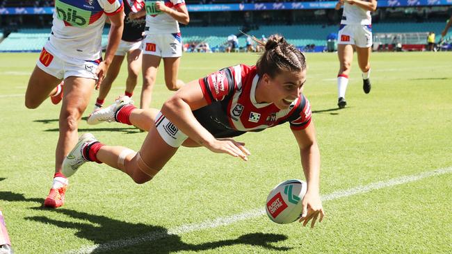 Jessica Sergis of the Roosters in March 2022. Picture: Matt King, Getty