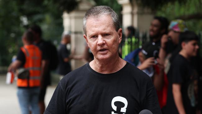 CFMEU Queensland secretary Michael Ravbar has launched a scathing attack on Labor over its crackdown on the union. Picture: Liam Kidston