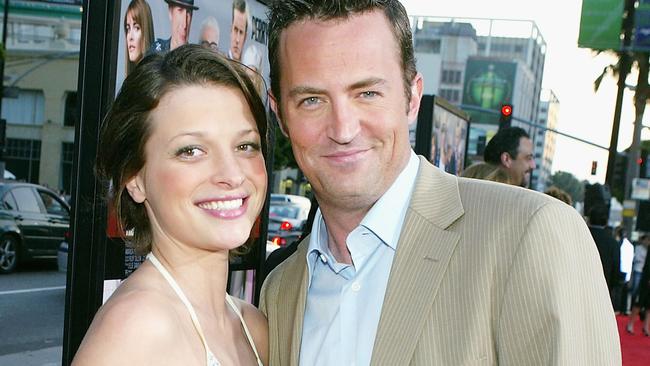 Actor Matthew Perry and Rachel Dunn dated from 2003 to 2005. Picture: Kevin Winter/Getty Images