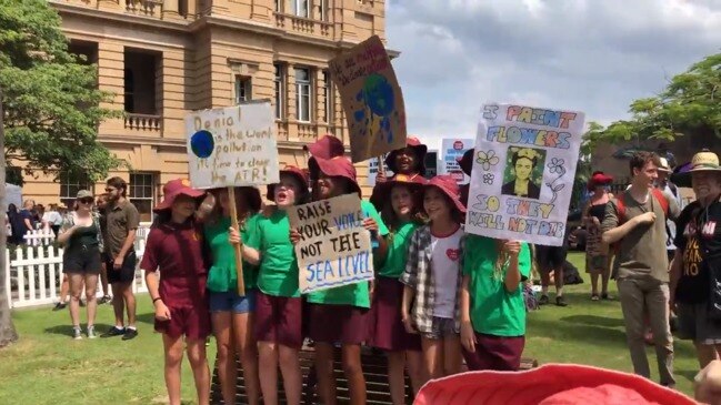 Children Protest Climate Change 