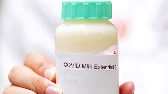 Dutch researchers have found that the breast milk of women who have had a Covid-19 infection contains antibodies against the coronavirus. Picture: AFP