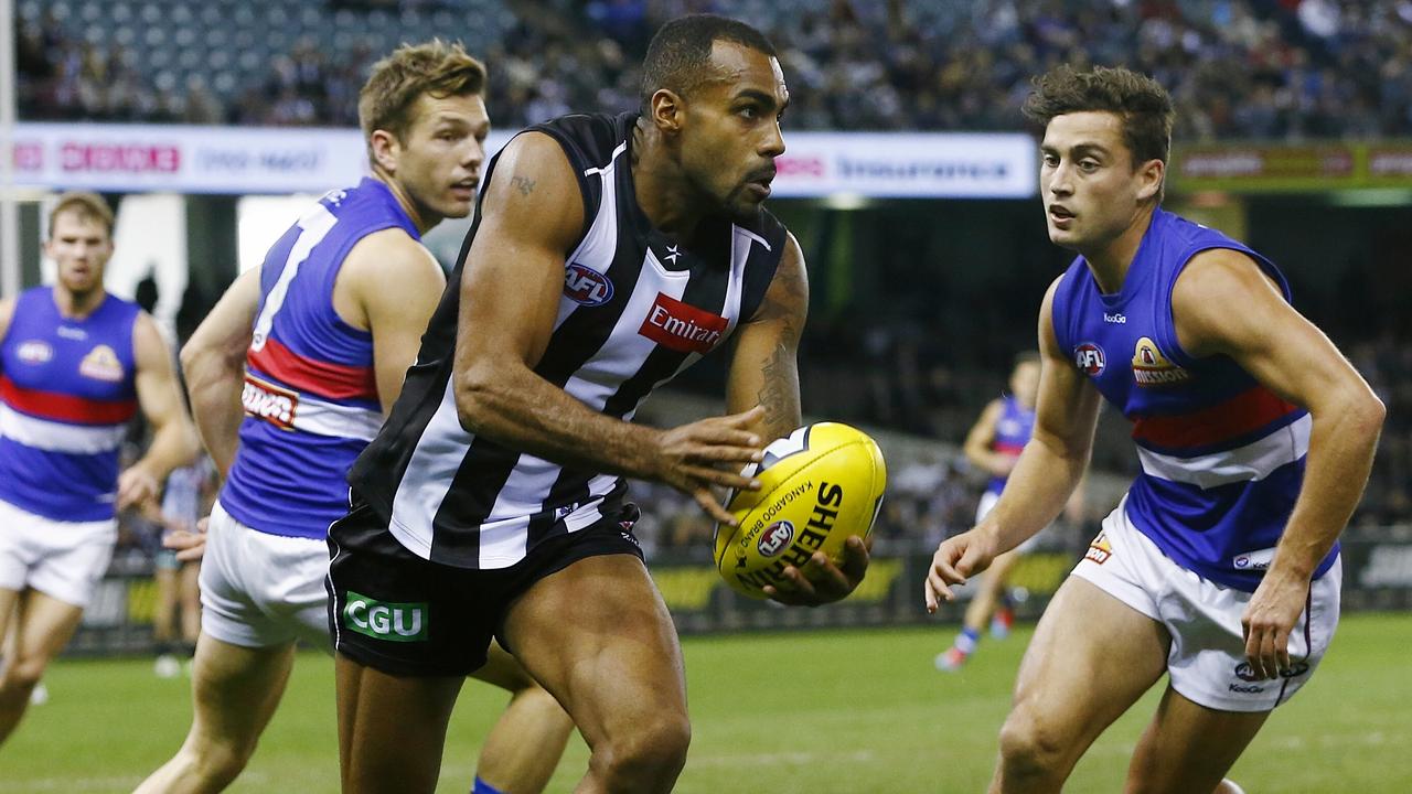 Heritier Lumumba says Collingwood’s review into his claims of racism as “deeply flawed”. Picture: Michael Klein
