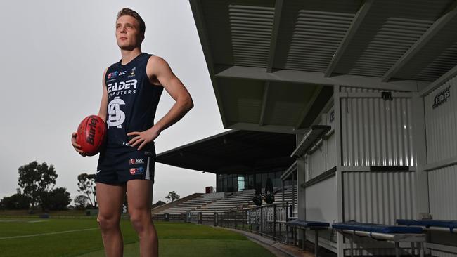 South Adelaide’s Ben Heaslip. Picture: Keryn Stevens