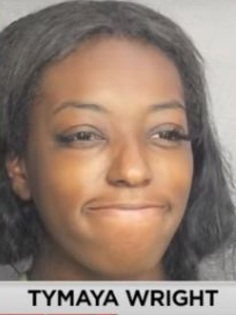 Tymaya Wright, 20, Danaysha Dixon, 22, and Keira Ferguson, 21, face battery charges in connection to the violent encounter