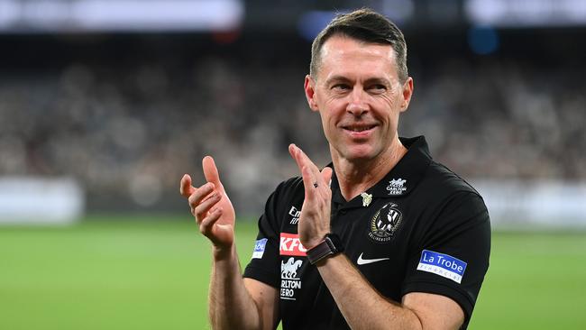 McRae has had a flying start to his time at Collingwood as head coach. Picture: Getty Images