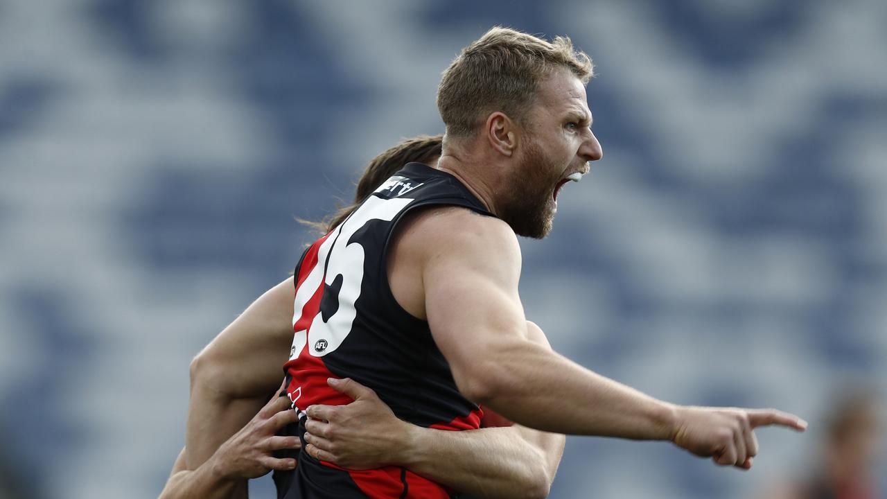 Essendon’s Jake Stringer says he is primed for another strong season after a big pre-season. Picture: Getty Images