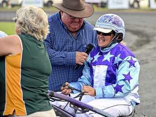 Chantal Turpin after her Easter win aboard Mach Torque at Marburg. Picture: Cordell Richardson