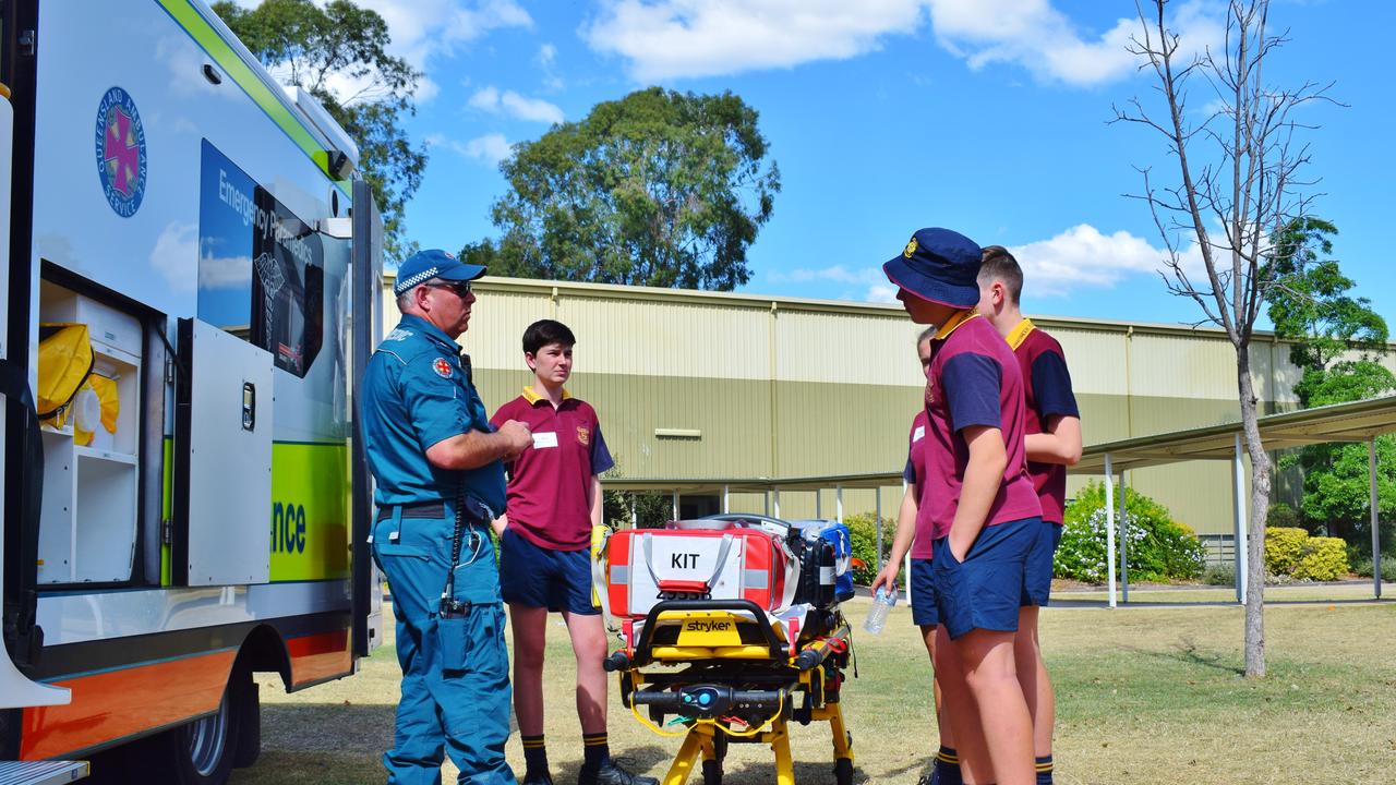 NEXT GENERATION: Aspire2Health program at Chinchilla State High School on Tuesday, September 8, 2020. Pic: Peta McEachern