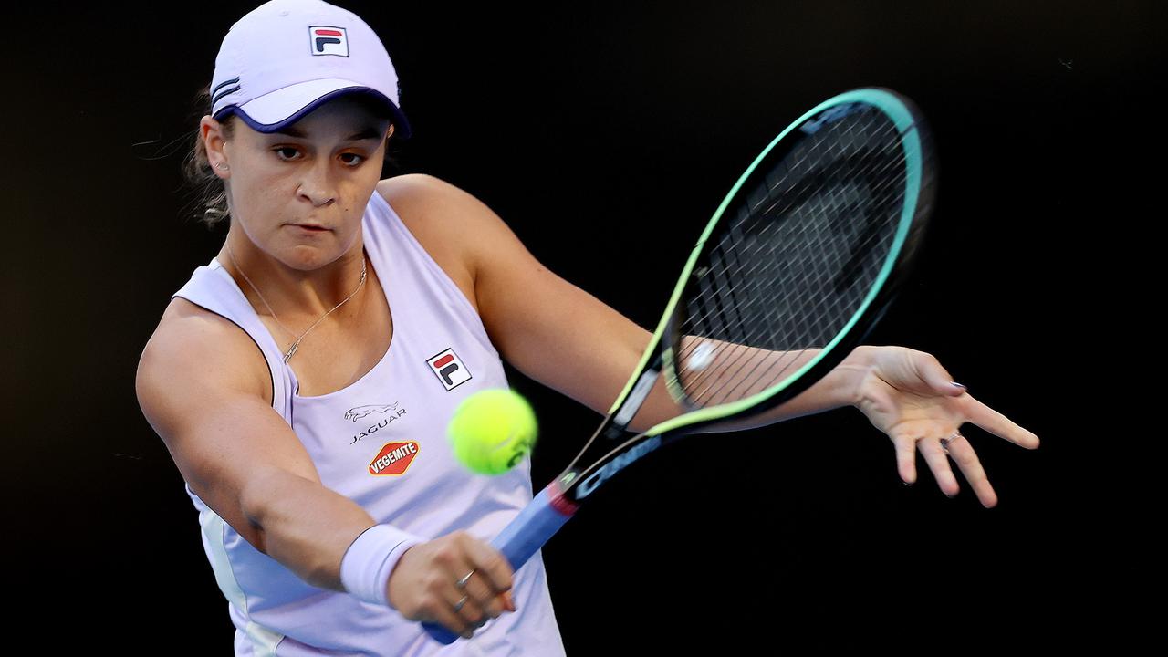 Ash Barty’s Australian Open preparations will start in Adelaide. Picture: Michael Klein