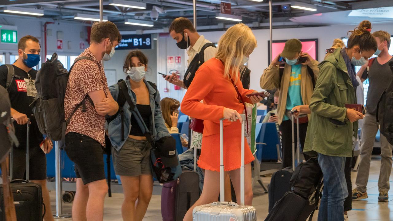 Based on year-to-date flight status data, flights that depart between 3pm and 9pm have a 30 per cent higher chance of being delayed, according to Expedia. Picture: iStock