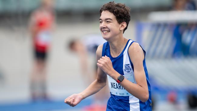 It was a great day out for 200m para athlete Jerome Nearhos from Newtown.