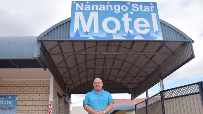 Nanango STAR: Andrew Beck said the motel industry is going to continue to feel the impacts of the coronavirus. (Picture: Tristan Evert)