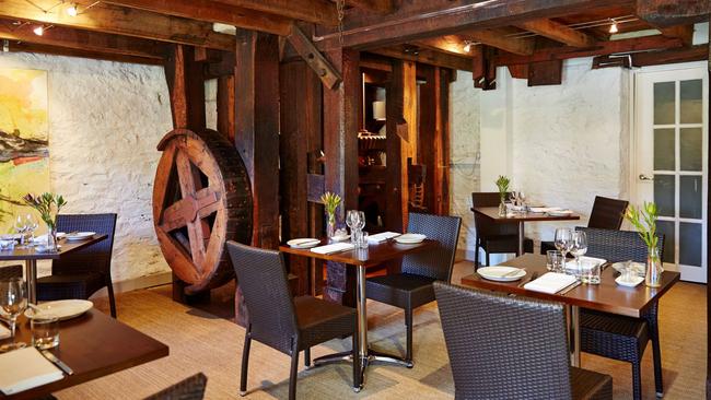 Inside the historic site when it operated as a restaurant. Picture: supplied.