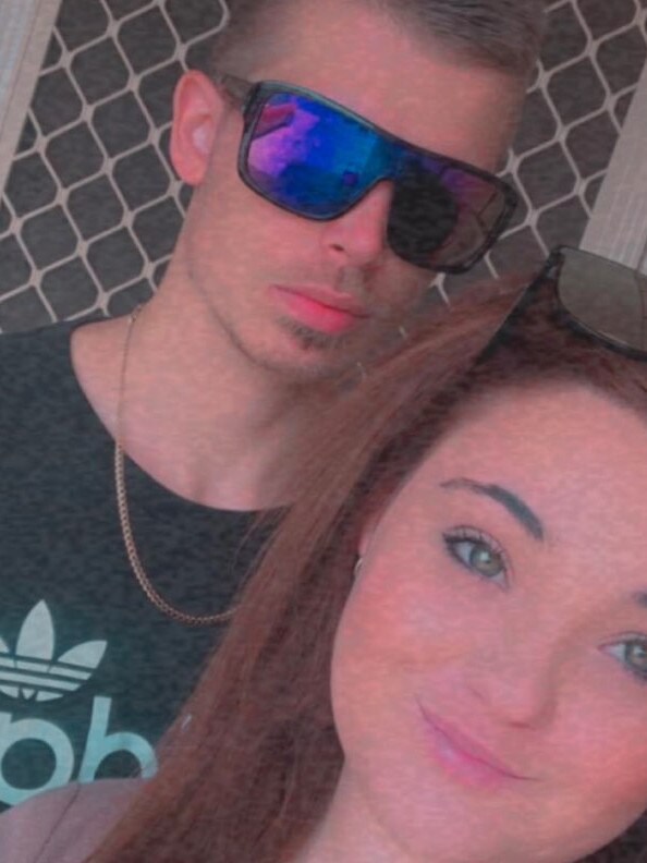 Jayke Hedley, 26, and Bianca Grenfell, 25, are accused of neglecting two huskies. Picture: Facebook.