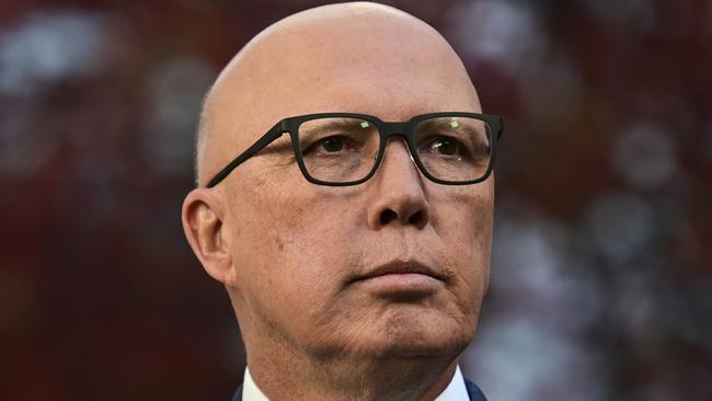 CANBERRA, AUSTRALIA - MAY 10: Leader of the Opposition Peter Dutton holds media interviews at Parliament House in Canberra. Picture: NCA NewsWire / Martin Ollman