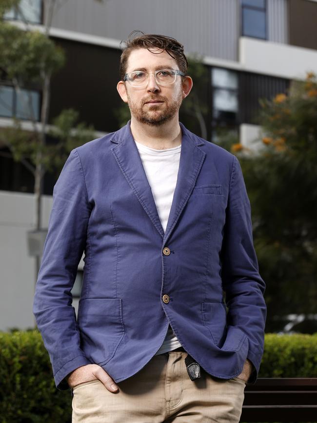 Tenants Union of NSW head Leo Patterson Ross said minimum standards must apply to a rental property before a tenant moves in. Picture: Jonathan Ng