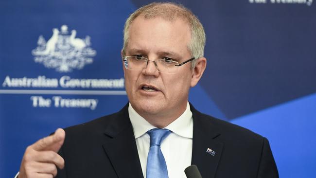 Federal Treasurer Scott Morrison. Picture: AAP