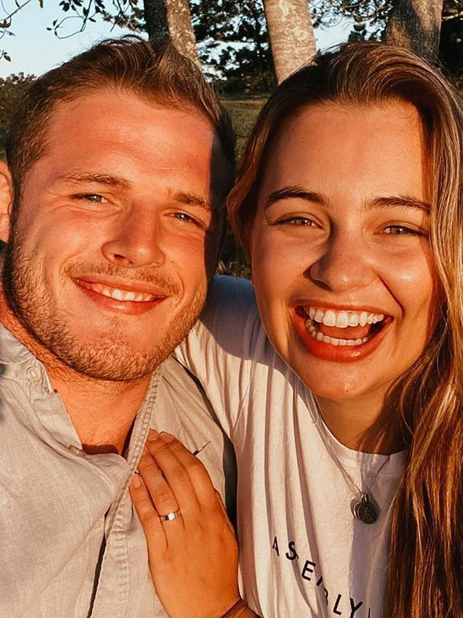 Burgess and his fiance Tahlia Giumelli share two young children.