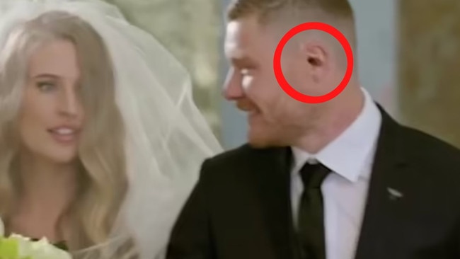 A MAFS wedding guest was wearing an earpiece on Monday night’s episode.