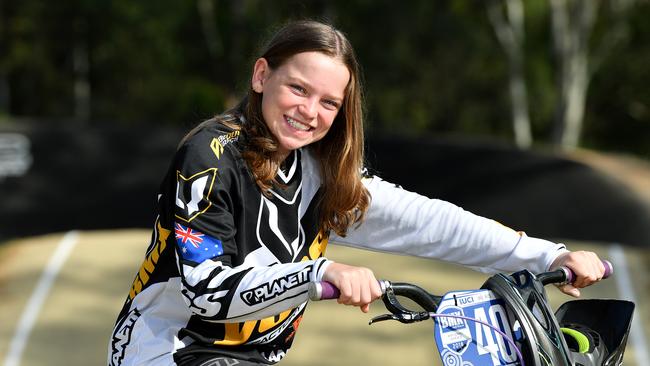 BMX racing rider Sophie Craig has been nominated for a Local Sports Star. Picture: Joel Carrett