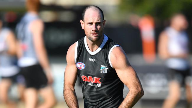 Former Power, now South Adelaide half-back Matthew Broadbent. Picture: AAP/David Mariuz