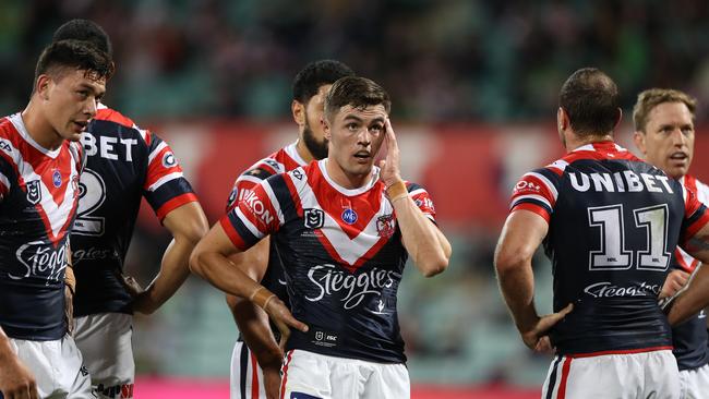 Kyle Flanagan is set to be forced out of the Roosters. Picture: Mark Kolbe/Getty