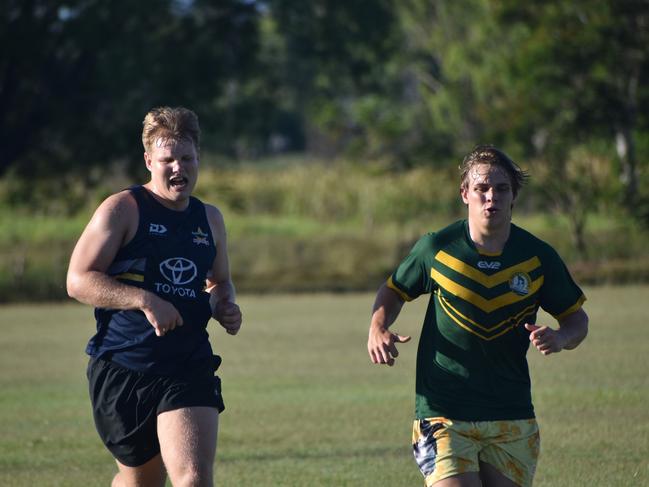 CQ Capras under-16, under-18, under-21 and senior men training at Kettle Park, Rockhampton, on December 3, 2022.