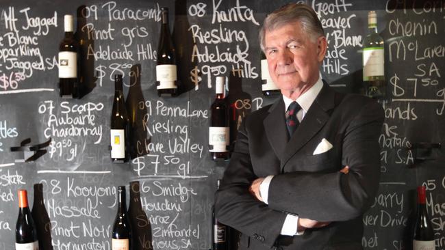 Restaurateur Primo Caon had a wonderful wine list in his famed Chesser Cellars restaurant.